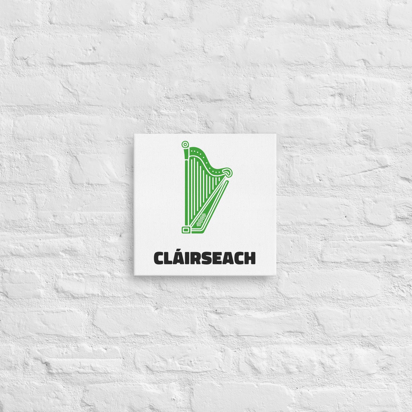 Irish Harp canvas