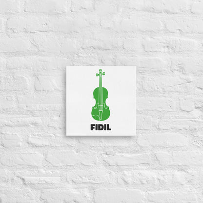 Irish Fiddle canvas