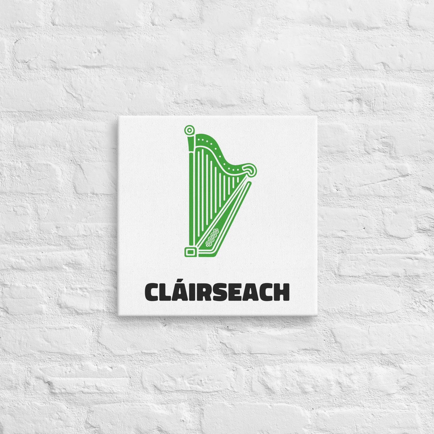 Irish Harp canvas