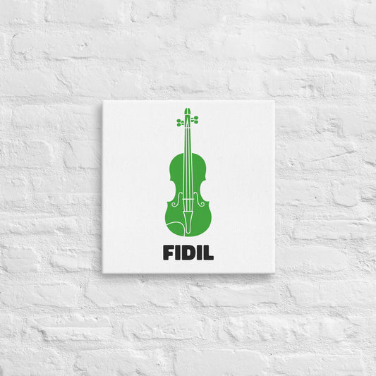 Irish Fiddle canvas