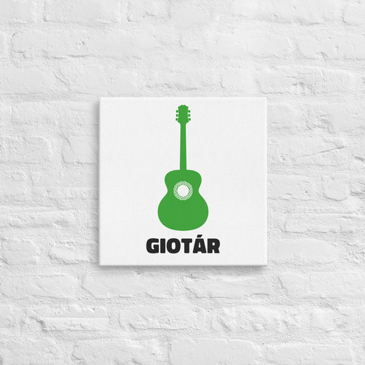 Irish Guitar canvas