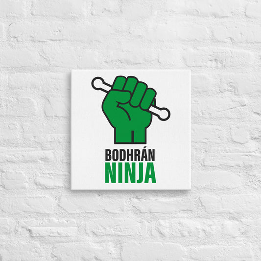 Bodhrán Ninja canvas