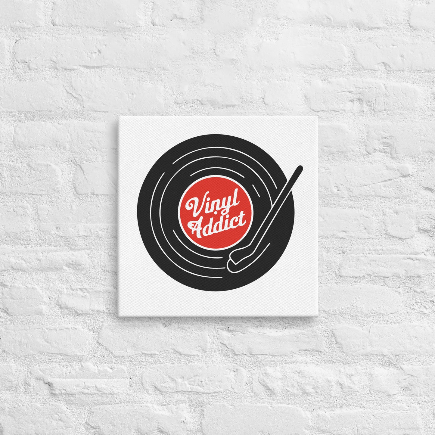 Vinyl Addict canvas