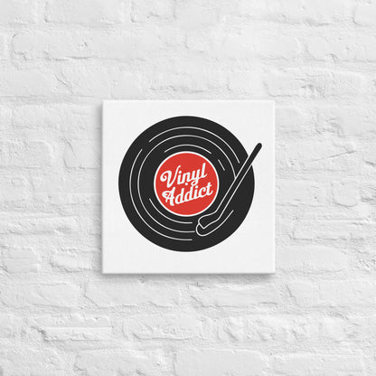 Vinyl Addict canvas