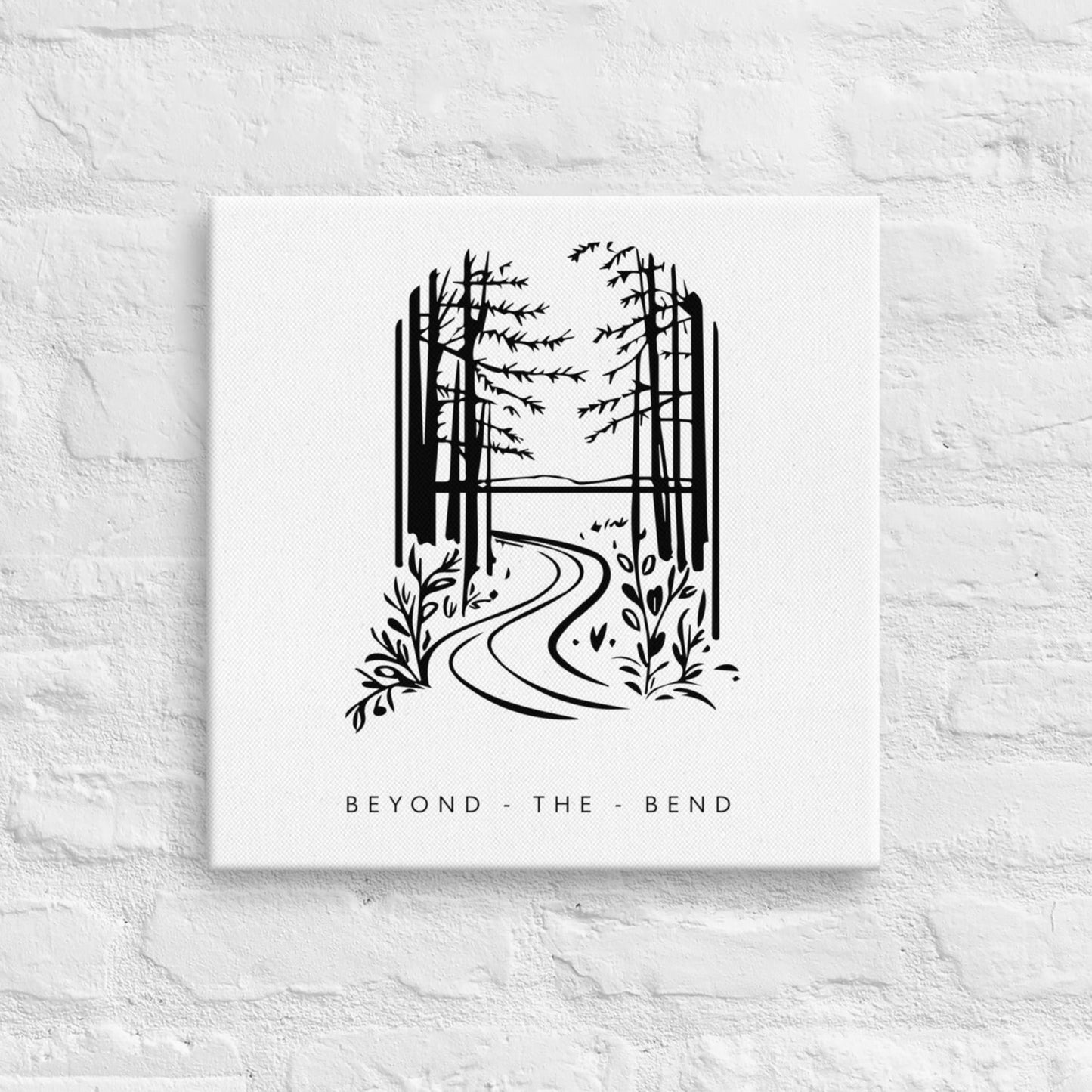 Beyond The Bend canvas