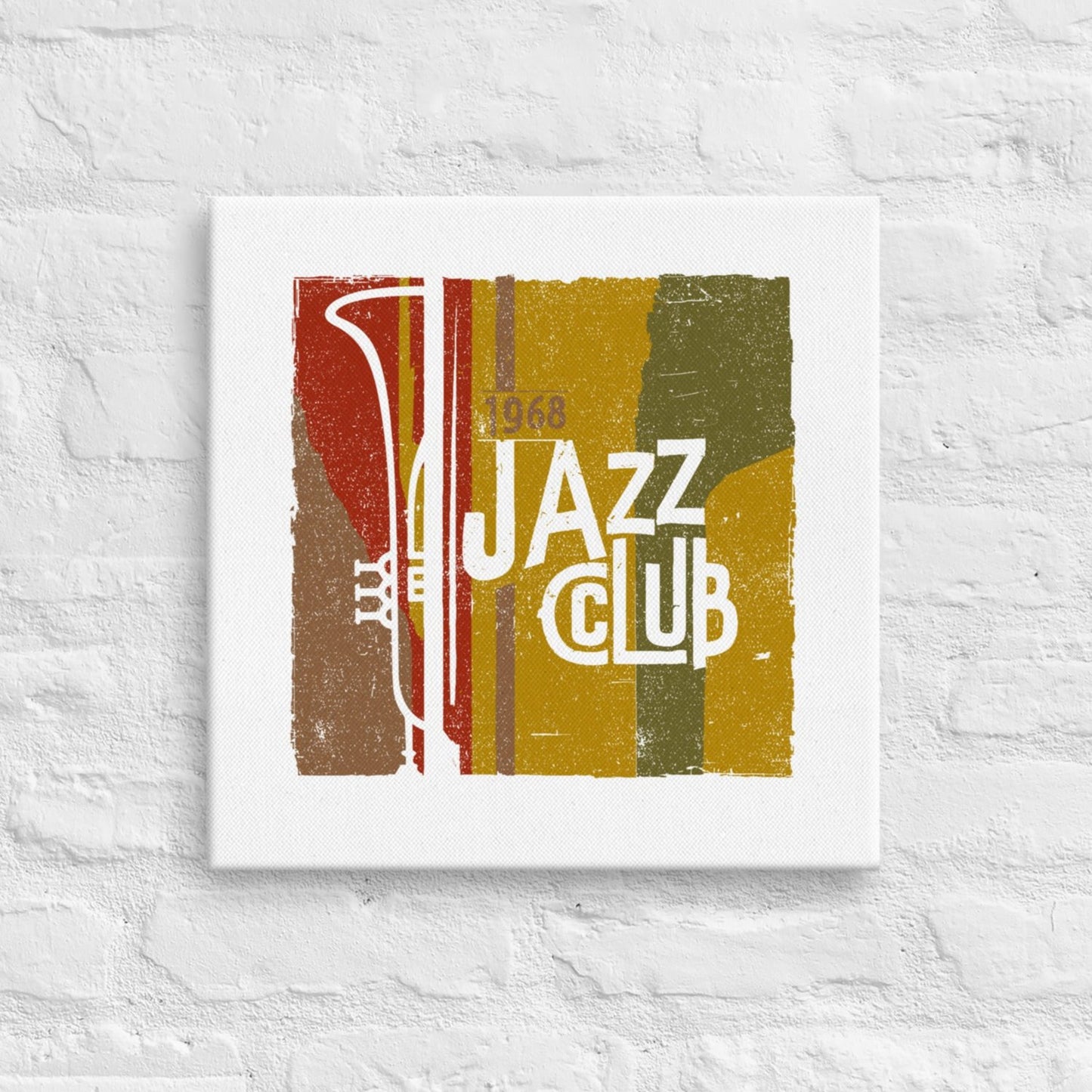 Jazz Club 1968 canvas