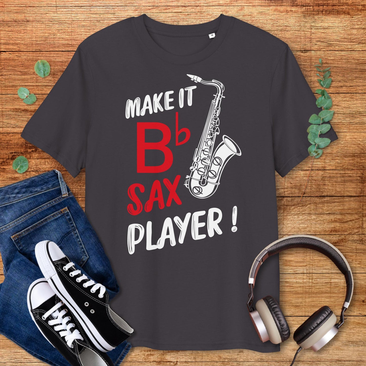 B Flat Sax Player T-Shirt