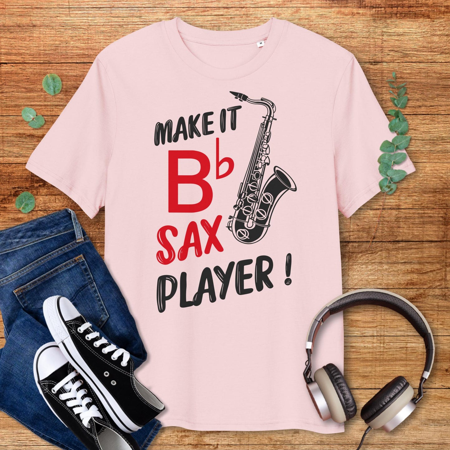 B Flat Sax Player T-Shirt