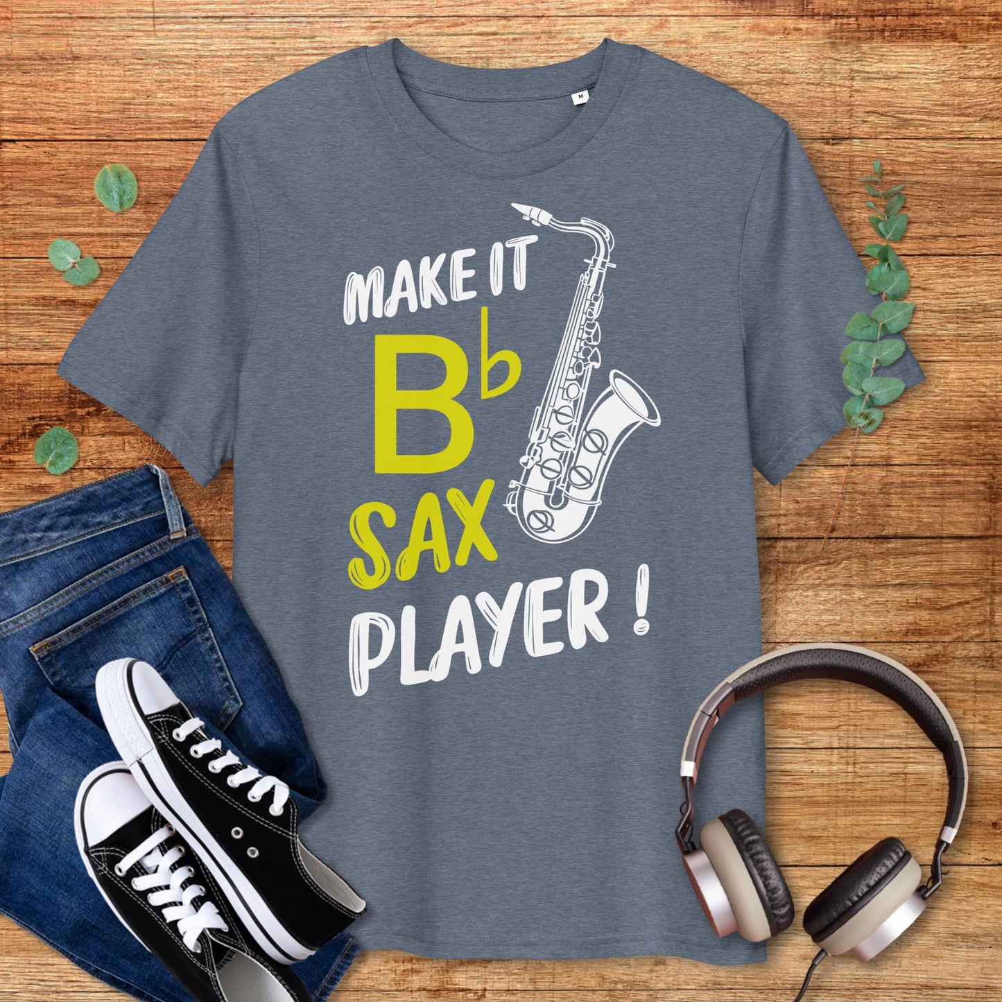 B Flat Sax Player T-Shirt