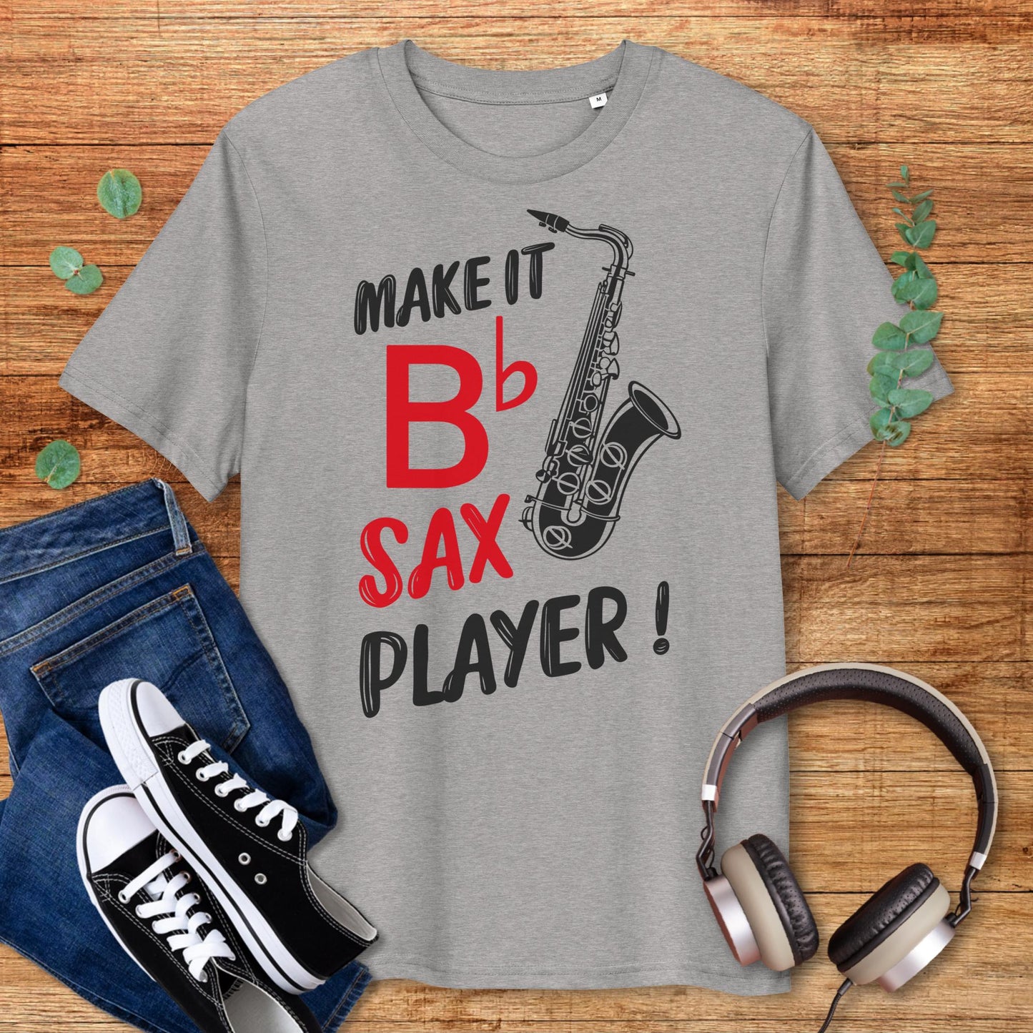 B Flat Sax Player T-Shirt