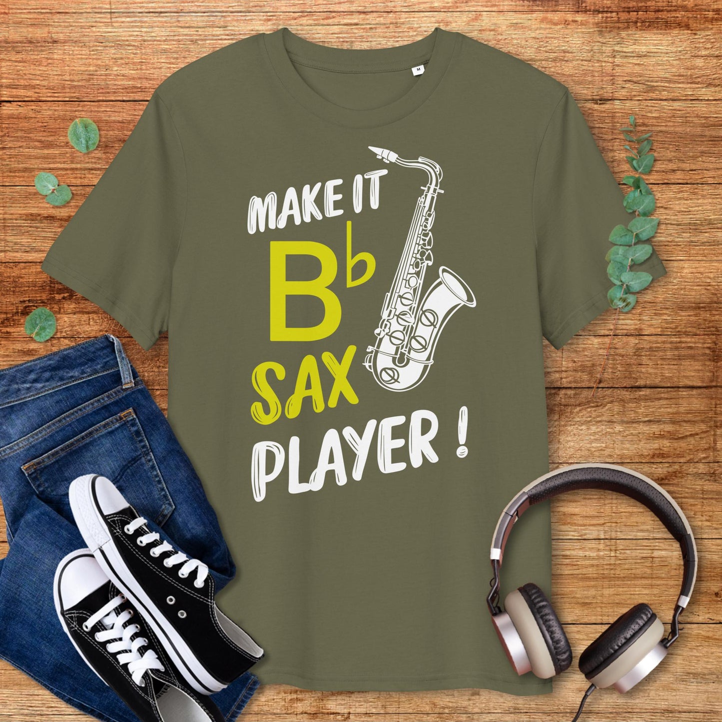 B Flat Sax Player T-Shirt