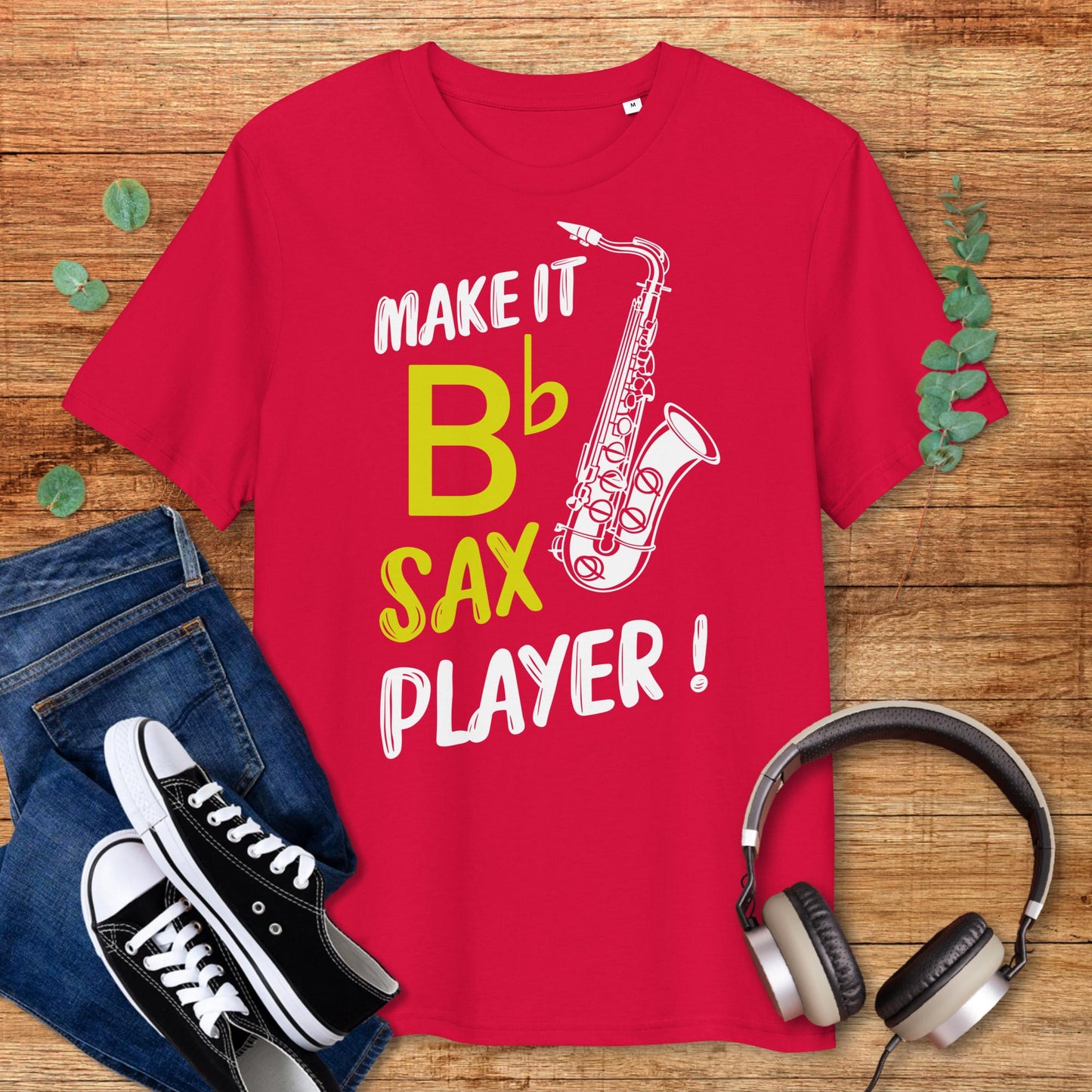 B Flat Sax Player T-Shirt