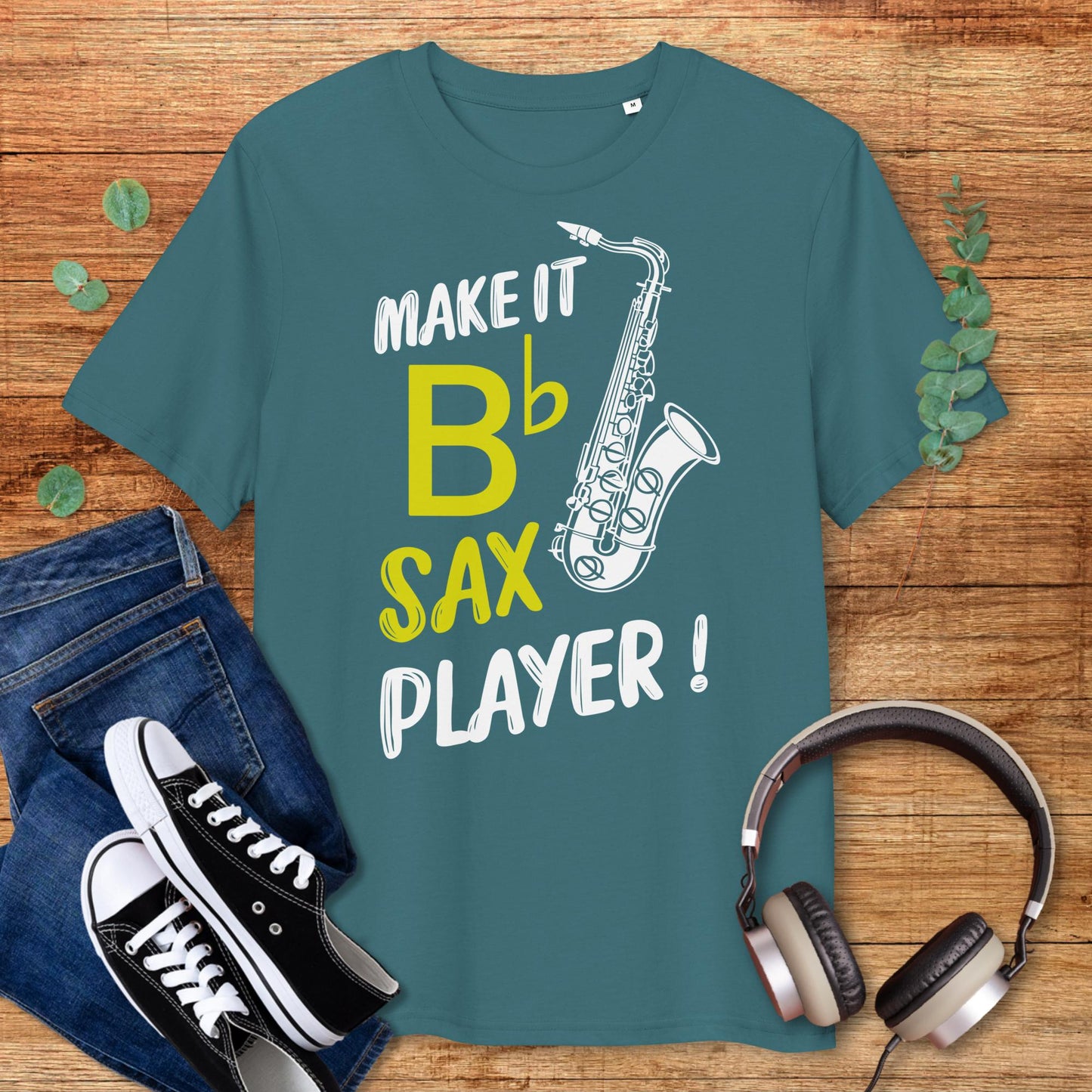 B Flat Sax Player T-Shirt