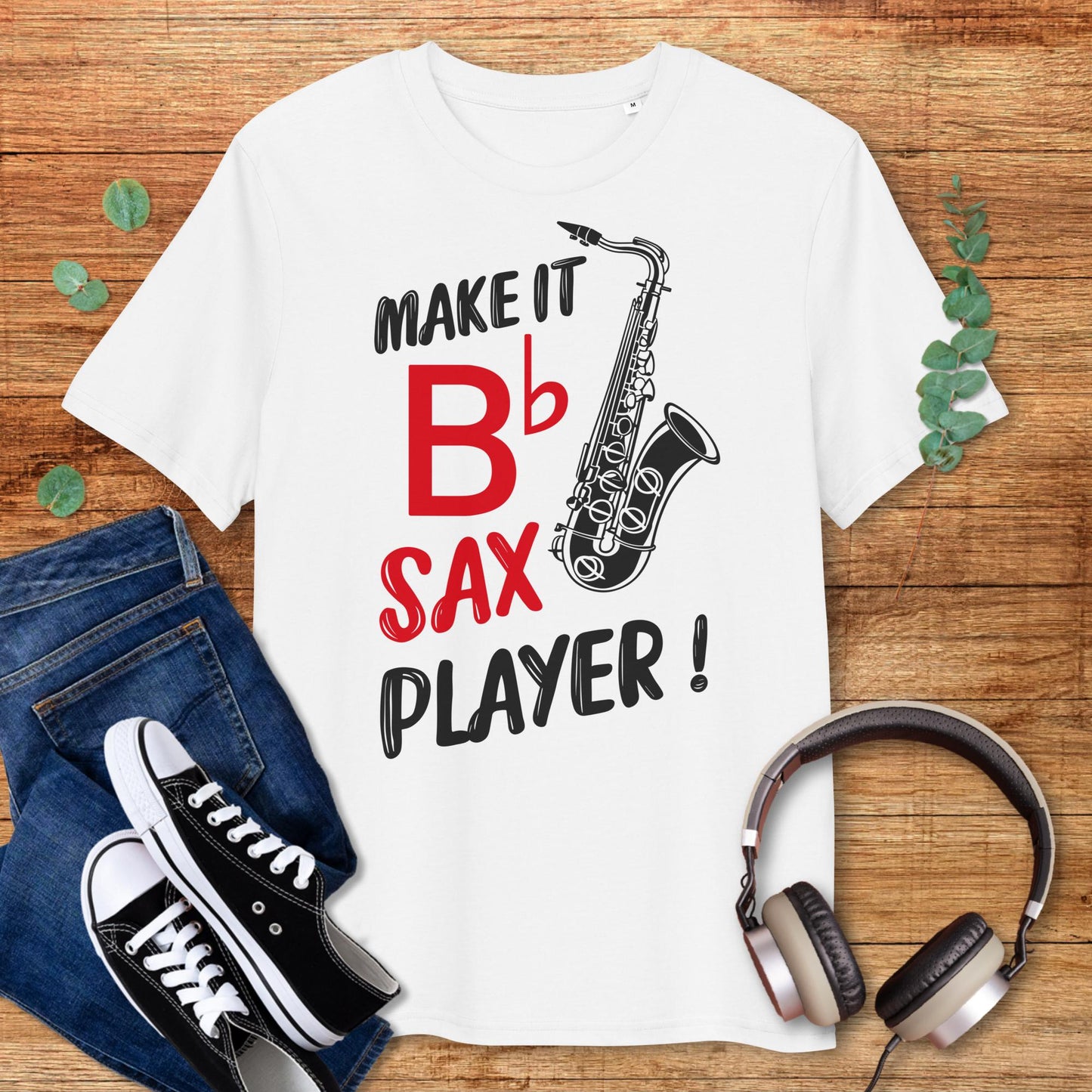 B Flat Sax Player T-Shirt